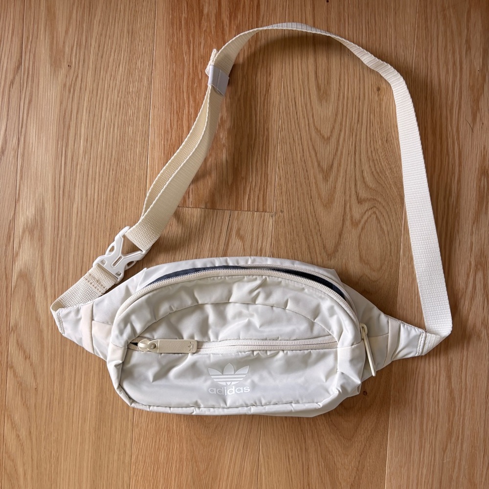 adidas Off-White Trefoil Belt Bag
